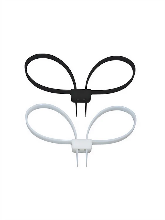 10Pcs Self Bondage Plastic Handcuffs - Image 4