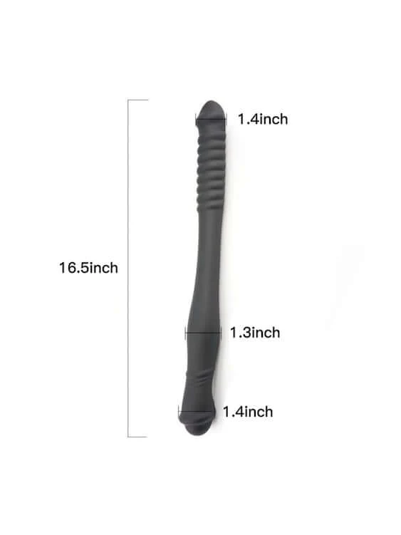 16In Spiral Double Ended Dildo For Gay Men - Image 3