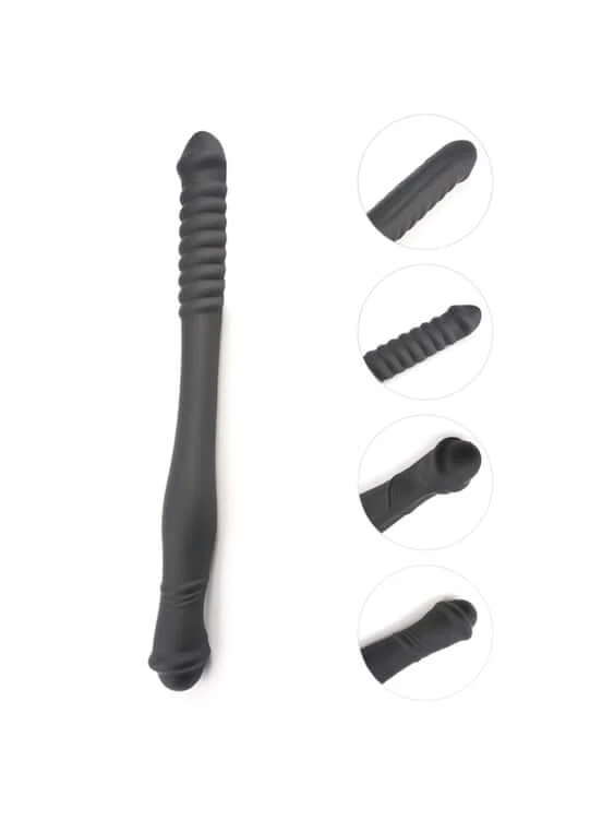 16In Spiral Double Ended Dildo For Gay Men - Image 4