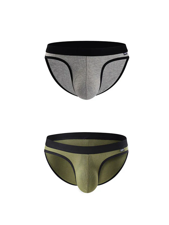 2-Pack Men's Underwear with Big Pouch Design for Spring and Summer - Image 13
