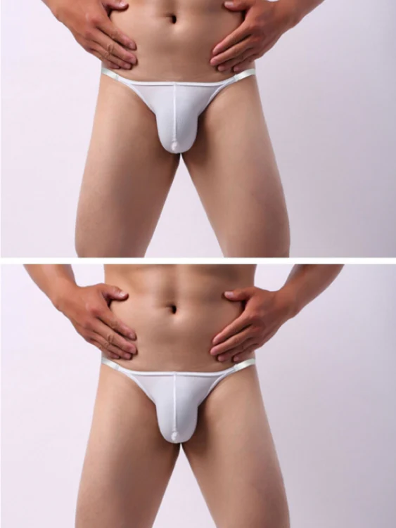 2-pack Sexy Low-rise Men's Triangle Underwear - Image 12