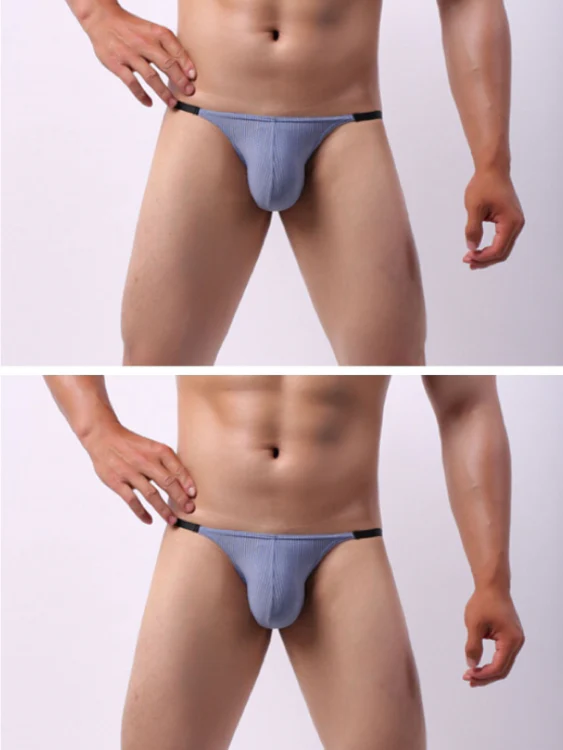 2-pack Sexy Low-rise Men's Triangle Underwear - Image 14