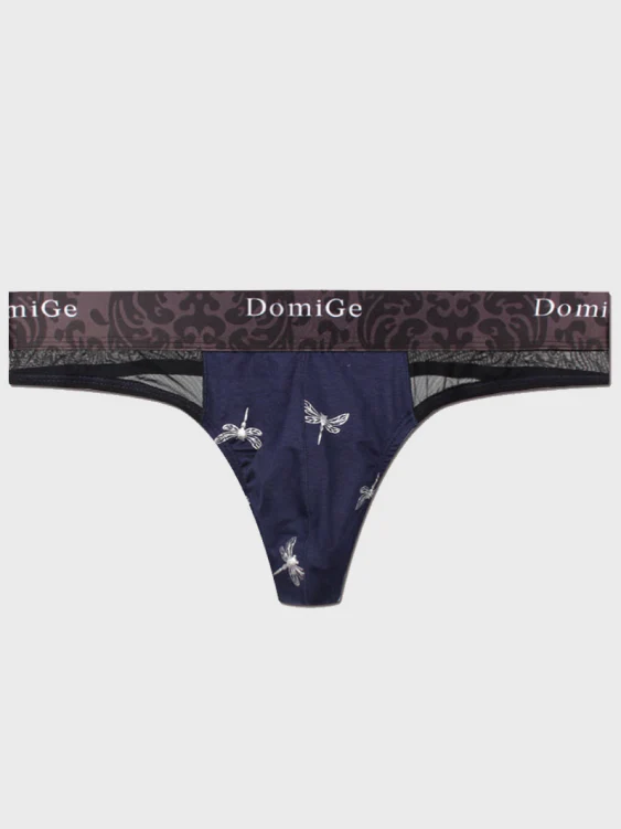 2 PCS Sheer and Sexy: Floral Patterned Thong - Image 10