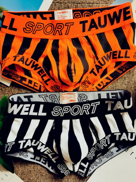 2 PCS Striped Cotton Mesh Boxer Shorts - Image 7