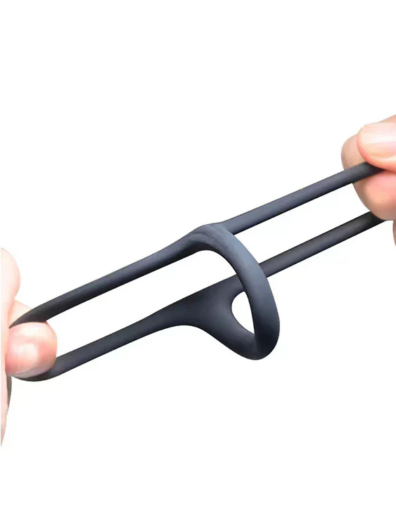 3 In 1 Ultra Soft Stretchy Cock Ring For Gay Men - Image 5