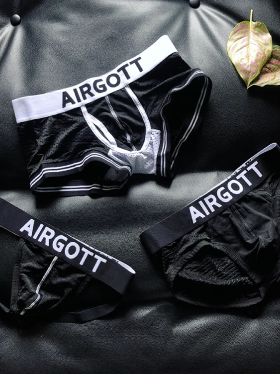 3PCS Fashionable Mesh Summer Underwear Set - Image 17