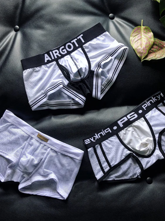 3PCS Fashionable Mesh Summer Underwear Set - Image 19
