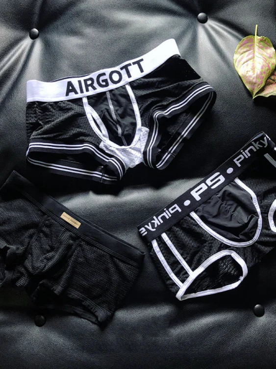 3PCS Fashionable Mesh Summer Underwear Set - Image 21