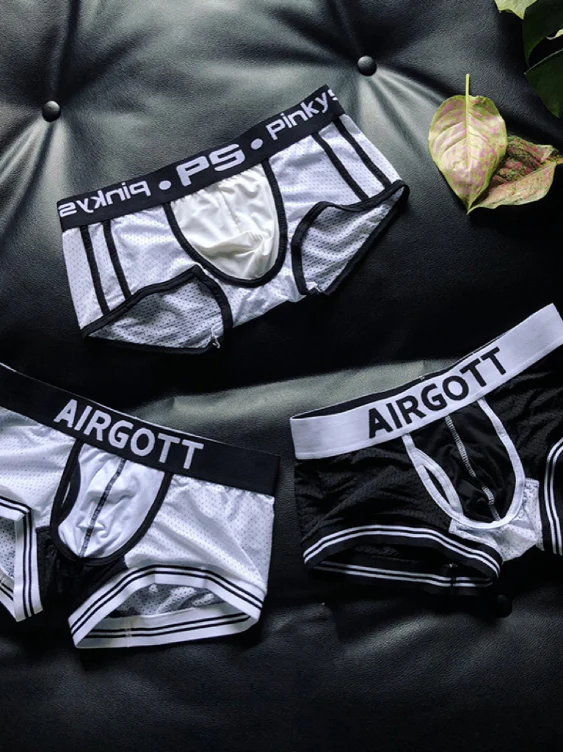 3PCS Fashionable Mesh Summer Underwear Set - Image 24
