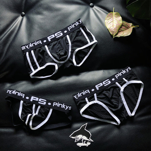 3PCS Fashionable Mesh Summer Underwear Set - Image 36