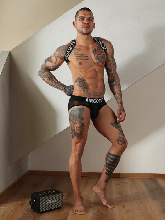 3PCS Fashionable Mesh Summer Underwear Set - Image 6
