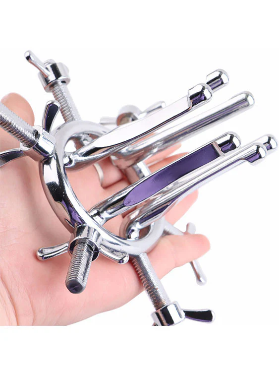 Stainless Steel Ass Sex Toy Extreme Anal Plug Expander - Image 2