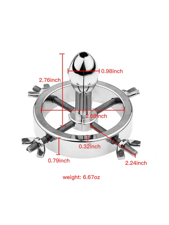 Stainless Steel Ass Sex Toy Extreme Anal Plug Expander - Image 7