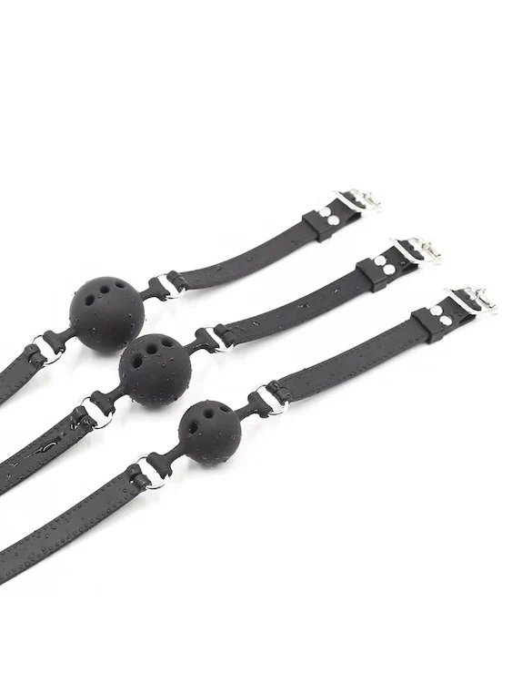 BDSM Breatheable Ball Gag Adult Gay Man Sex Toys - Image 4