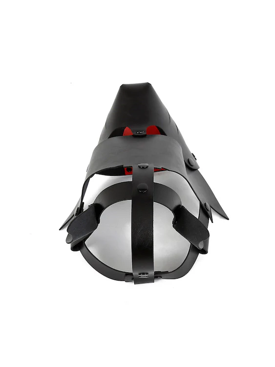 BDSM Puppy Play Gear Leather Puppy Dog Mask Hood - Image 11