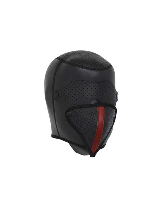 BDSM Scorpion Mask Hood With Removable Blindfold and Mouth Cover - Image 2