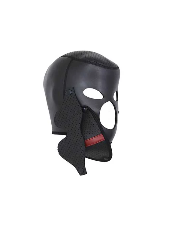 BDSM Scorpion Mask Hood With Removable Blindfold and Mouth Cover - Image 3