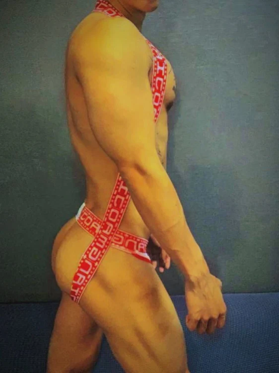 Body Chest Harness Jockstrap - Image 4
