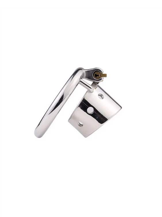 Chastity Beginner Short Metal Penis Sleeve
