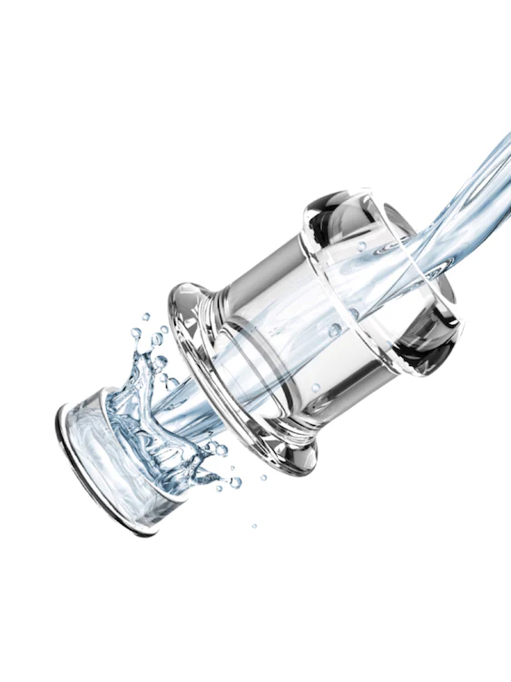 Clear View Hollow Anal Plug With Cover - Image 5