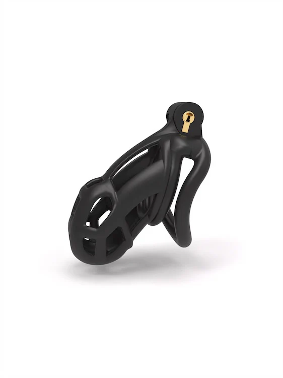 Cobra 2.0 Male Chastity Device Black