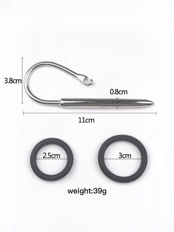 Cock Plug with Glans Ring - Image 3
