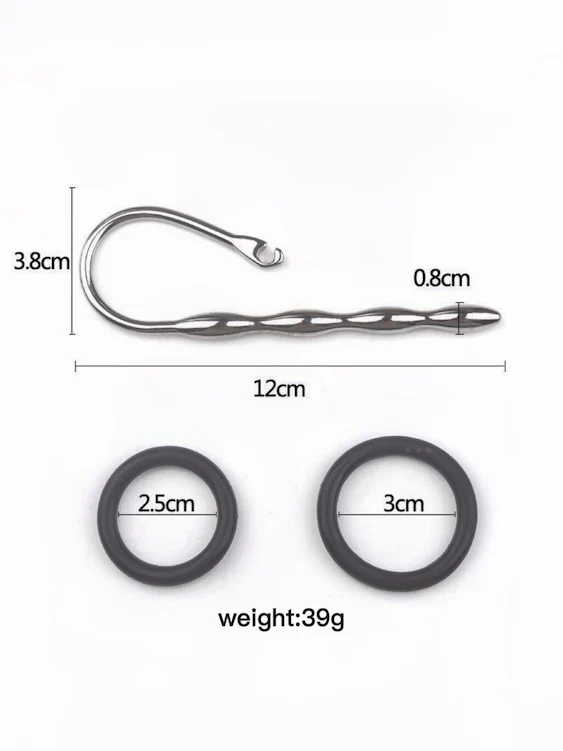 Cock Plug with Glans Ring - Image 4