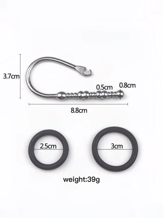 Cock Plug with Glans Ring - Image 5