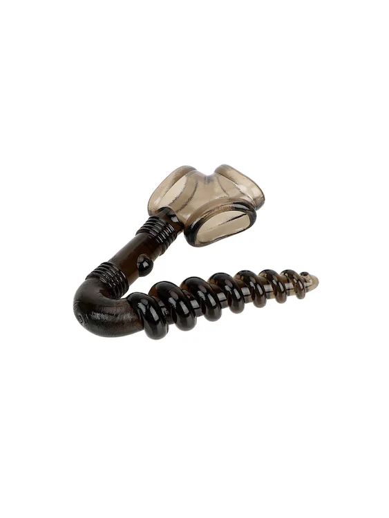 Cock Ring With Spiral Anal Plug - Image 5