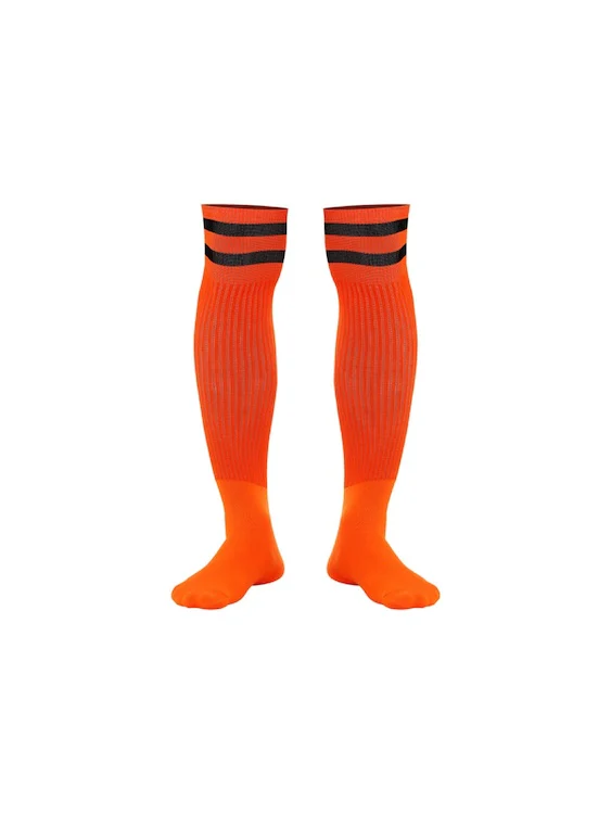 Colorful Stripes Thigh Socks For Men - Image 7