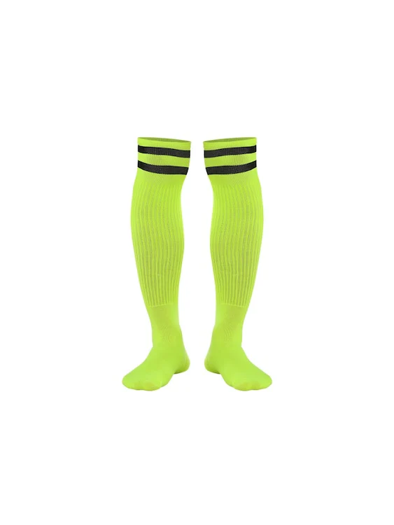 Colorful Stripes Thigh Socks For Men - Image 8