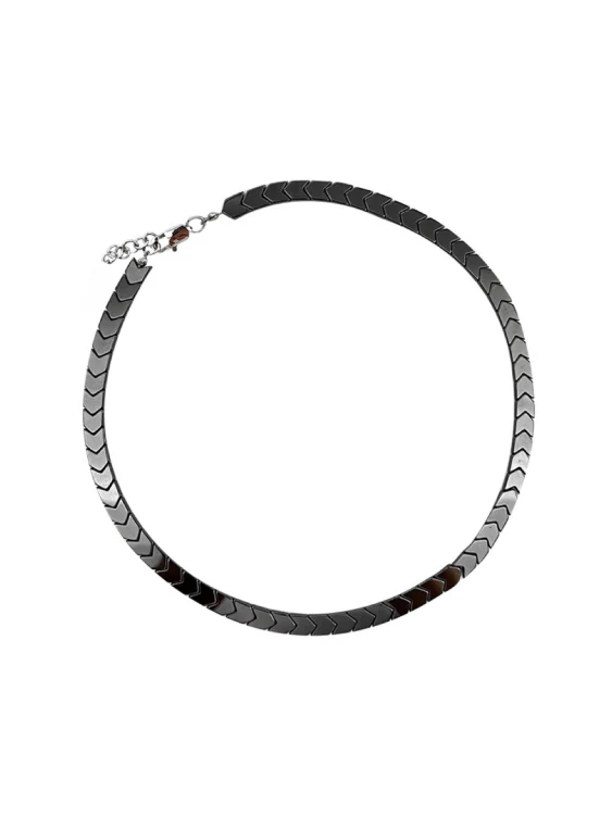 Dark Titanium Steel Necklace for Men - Image 4