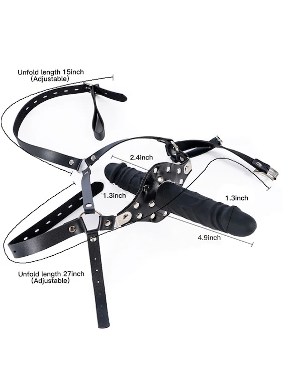 Deep Throat Training Penis Gag BDSM Adult Sex Toy - Image 6