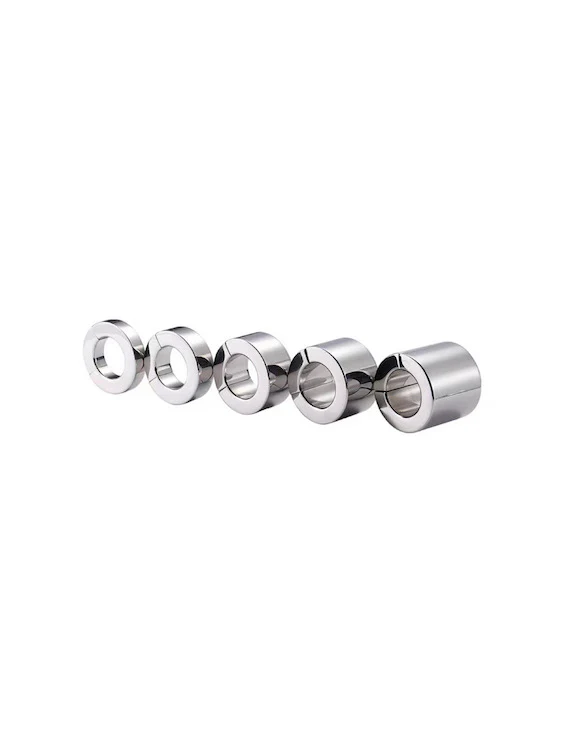 Gay Male Cock Toy Magnetic Stainless Steel Ball Stretcher - Image 11