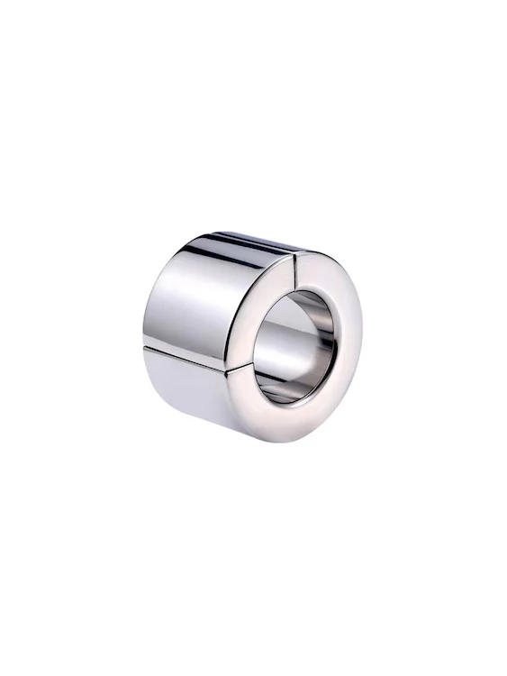 Gay Male Cock Toy Magnetic Stainless Steel Ball Stretcher - Image 4