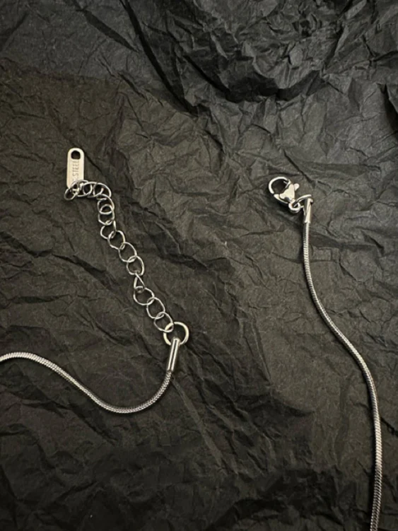 Ghostly Sweet and Cool Minimalist Pendant Necklace for Men - Image 3