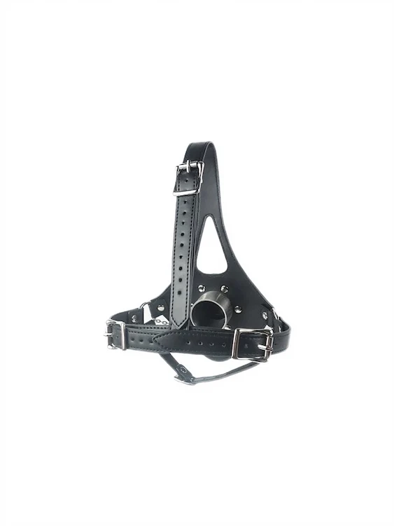 Harness Mouth Plug For Big Cock - Image 3