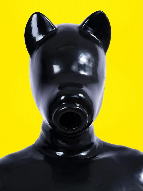 High-Quality Glossy Silicone Flexible Puppy Hood - Image 2