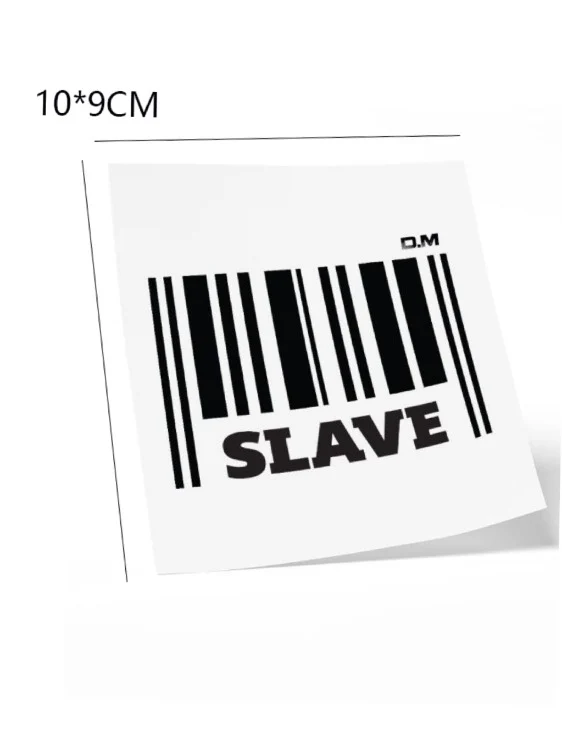 I‘m Slave Temporary Waterproof Tattoo Sticker - Image 4