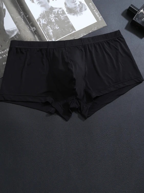 3PCS Icy-silk Men's Boxer Briefs - Image 10