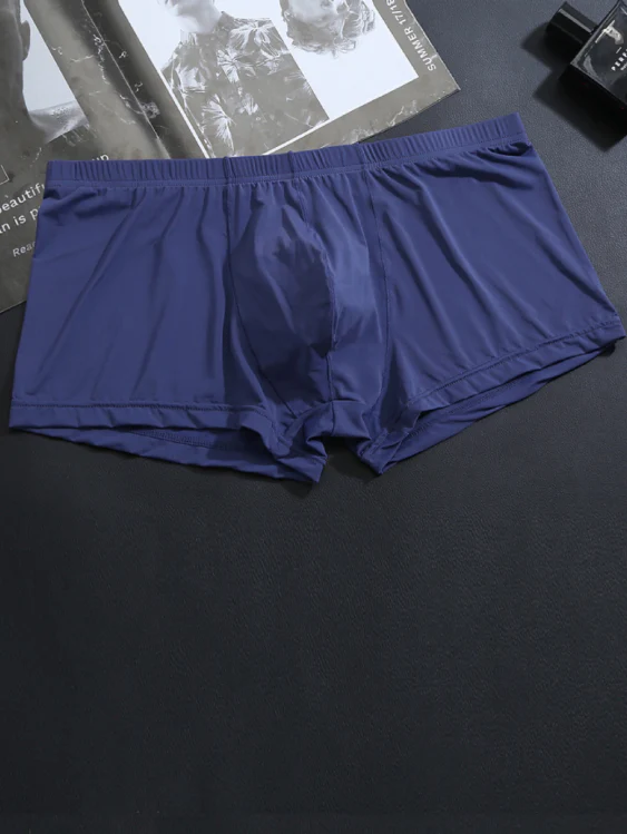 3PCS Icy-silk Men's Boxer Briefs - Image 11
