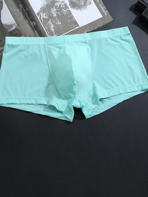 3PCS Icy-silk Men's Boxer Briefs - Image 12