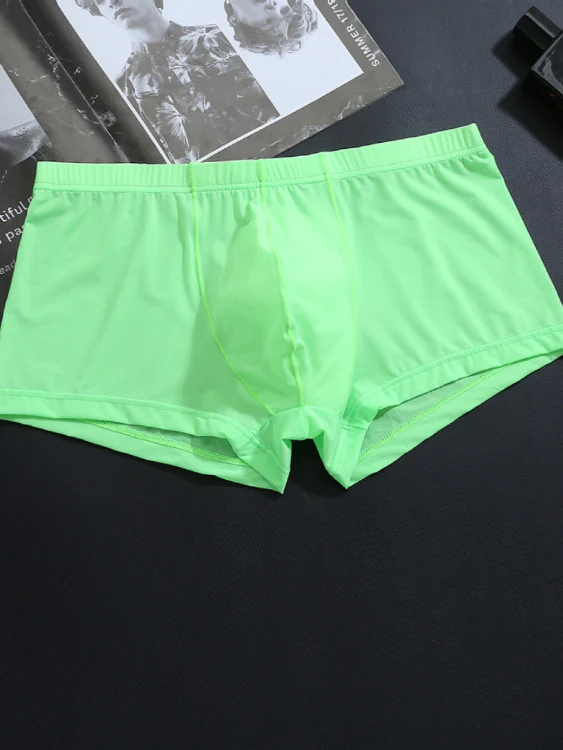 3PCS Icy-silk Men's Boxer Briefs - Image 14