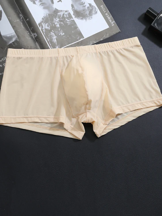 3PCS Icy-silk Men's Boxer Briefs - Image 9