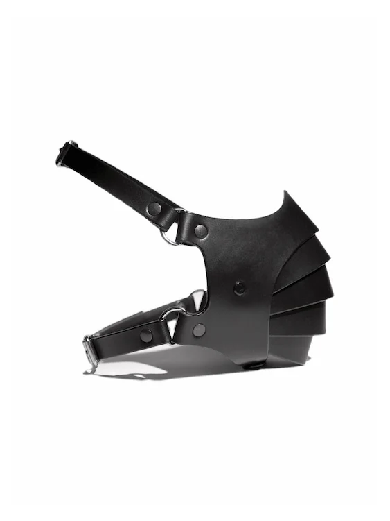 Leather Face Muzzle Masks - Image 4