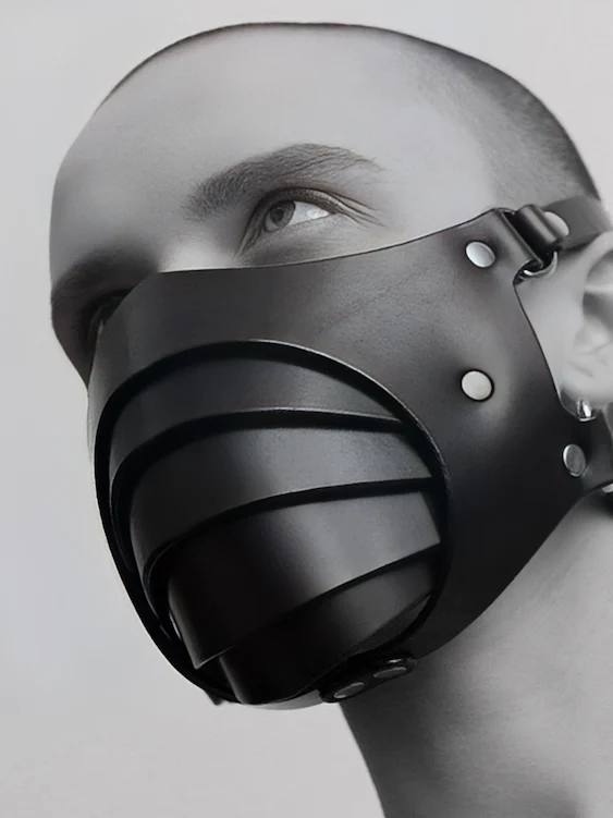 Leather Face Muzzle Masks - Image 7