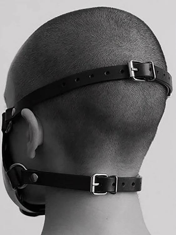 Leather Face Muzzle Masks - Image 8