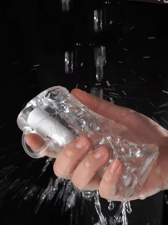 Male silicone Masturbator with vibrating bullet - Image 6