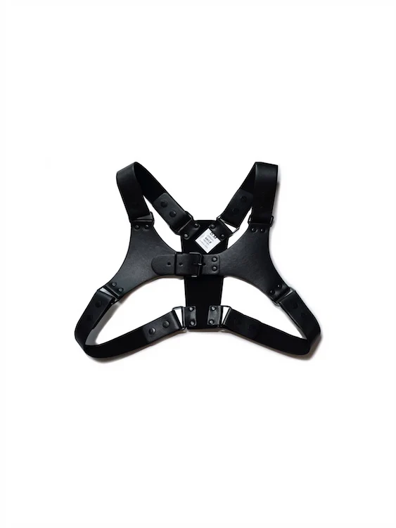Men’s Leather Chest Harness - Image 2