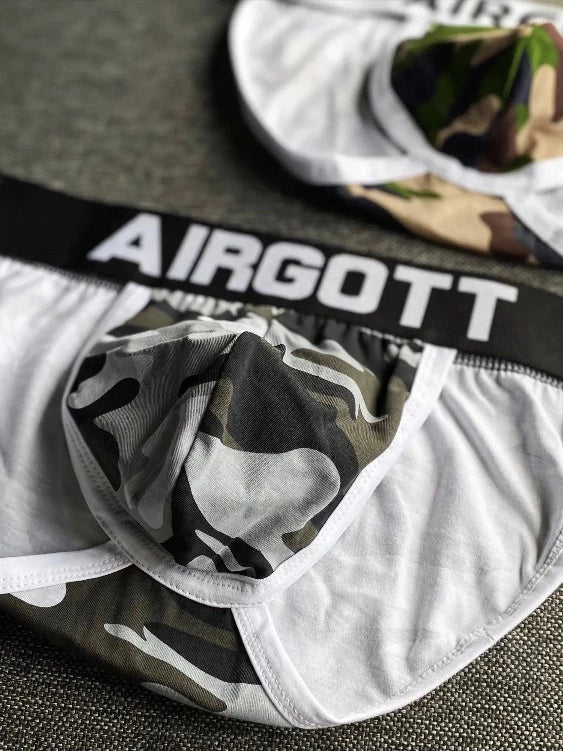 Men's Camouflage Low-Rise Cotton Underwear - Image 3